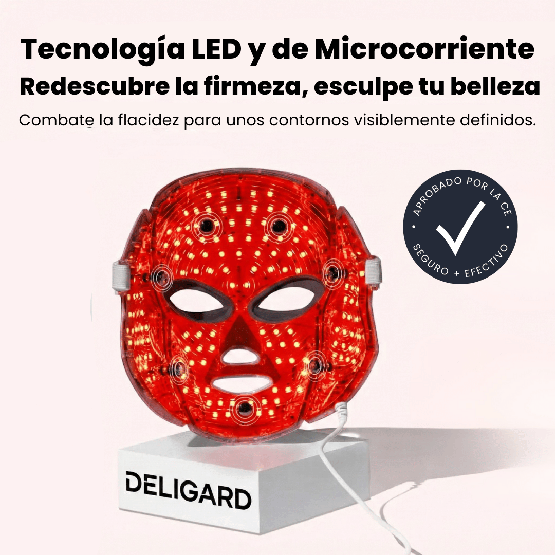 Máscara LED DELIGARD™ + Bálsamo Anti-Arrugas GRATIS