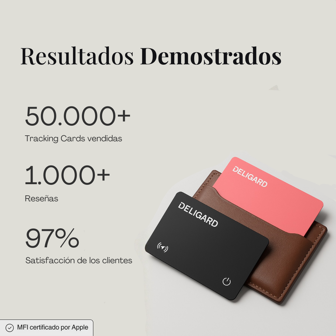 DELIGARD Tracking Card