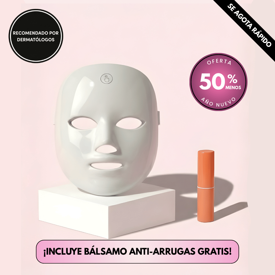 Máscara LED DELIGARD™ + Bálsamo Anti-Arrugas GRATIS
