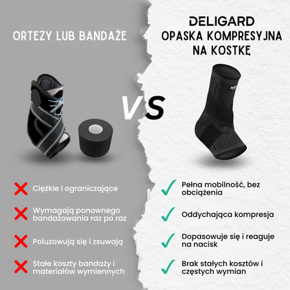 DELIGARD Opaska uciskowa na kostkę